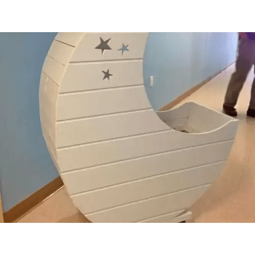 Custom Half Moon Bassinet