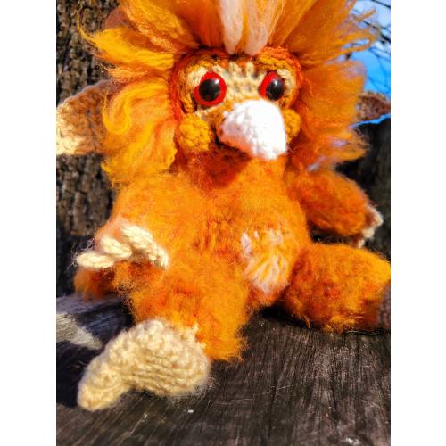 Made to order! Baby Firey plush crochet, Fire Gang, Chilly Down