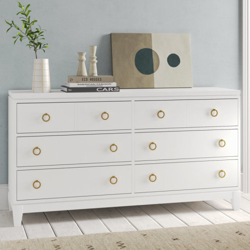 Lark Manor™ Allyssah 66" Wide - 6 Drawer Double Dresser & Reviews | Wayfair