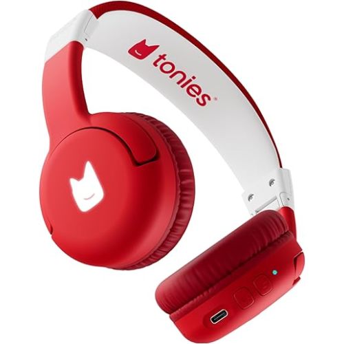 Tonies Bluetooth Headphones for Toniebox 2 - Sunset Red