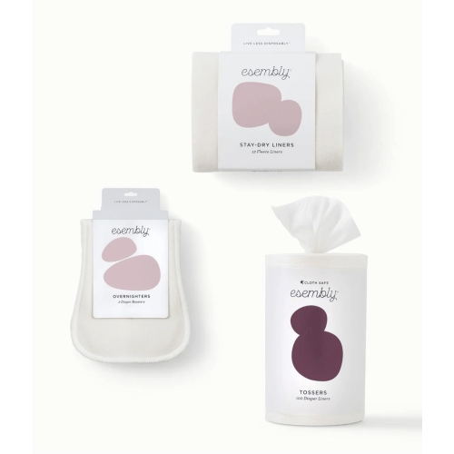 Esembly Diaper Liners Bundle