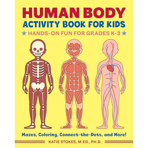 Human Body Activity Book for Kids: Hands-On Fun for Grades K-3