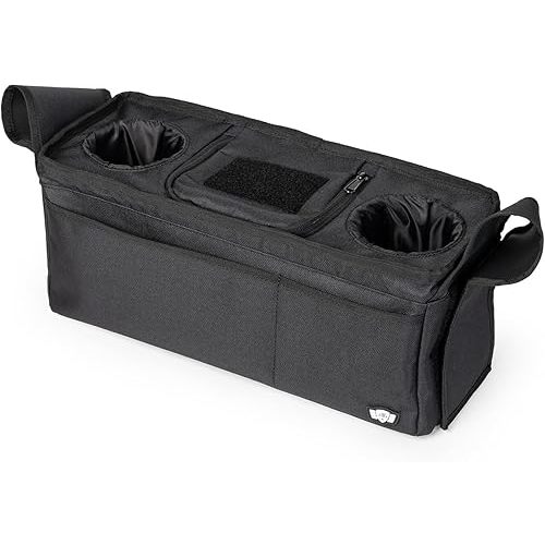 Tactical Baby Gear Tactical Stroller Caddy – Organizer w/ Insulated Bottle Holders, Cooler Pouch & Secure Accessory Storage