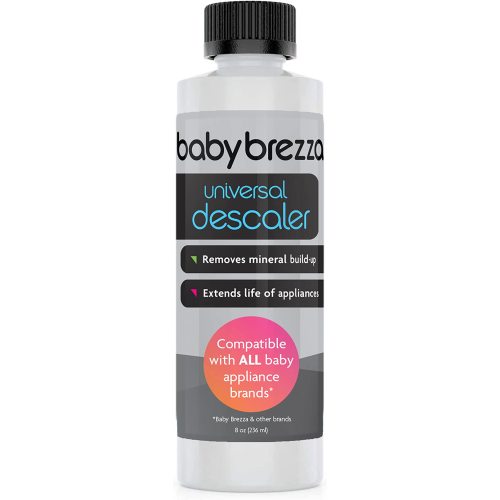 Baby Brezza Descaler 8 oz. Made in USA. Universal Descaling Solution for Baby Brezza and other baby appliances. Removes mineral build-up and extends your machine’s lifespan. - 8 Fl Oz (Pack of 1)