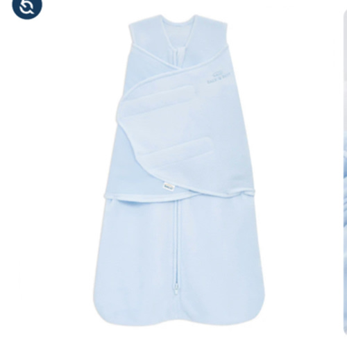Blue Micro-Fleece Swaddle S | HALO