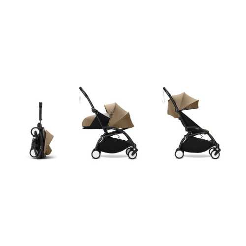 Stokke YOYO³ Complete Bundle: Stroller Frame, 0+ Newborn Pack and 6+ C