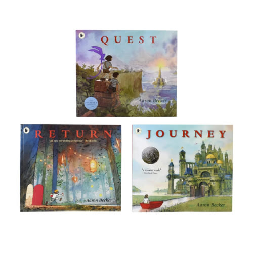 Journey Trilogy 3 Books Collection by Aaron Becker - Age 0-5 - Paperback