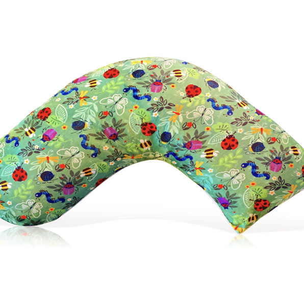 V-Shaped Nursing Pillow – It's a Bugs Life Print | Luna Lullaby - Luna Lullaby