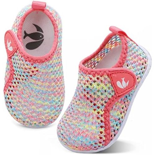 JOINFREE Baby Toddler Water Shoes Boys Girls Sandals Barefoot Kids Breathable Sneakers Shoes for Walking Running