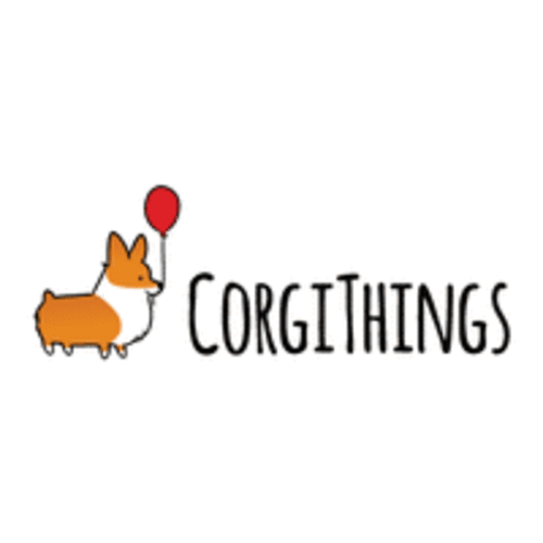 "Corgi Lover in Training" Baby Bodysuit | Red Corgi