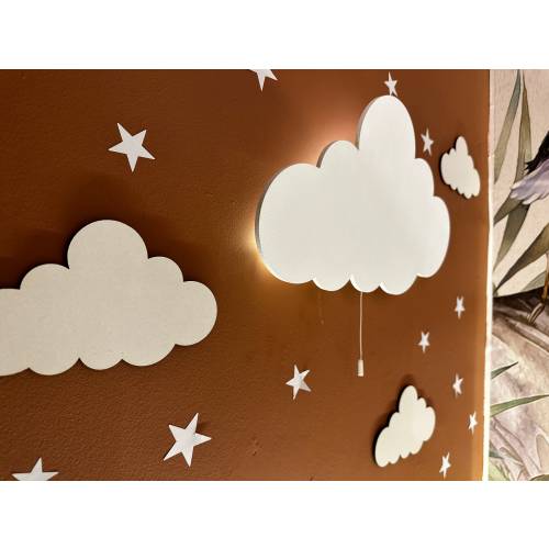 Cloud Lamp, Cloud Light, Baby Night Light, Nursery Wall Light, Kids Room Decor, Nursery Wall Art, Nursery Light, Nursery Lamp, Baby Gift