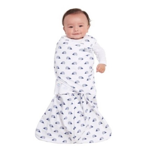 *NEEDED NEWBORN ITEM* HALO Innovations Sleepsack 100% Cotton Swaddle Wrap, Color: Hedgehog, Size: NB