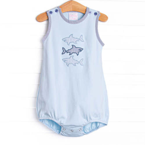 Beneath the Waves Applique Bubble, Blue – Stitchy Fish