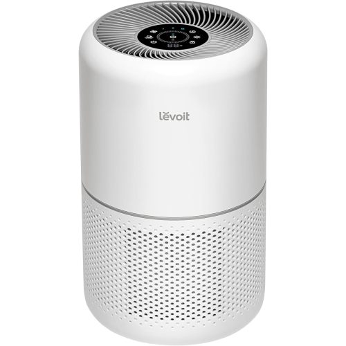 LEVOIT Air Purifiers for Home Bedroom, HEPA Sleep Mode, AHAM VERIFIDE, Smart WiFi for Home Large Room, Quiet Cleaner for Pet Hair, Allergies, Dust, Smoke, Pollon, Alexa Control, Core300S-P, White