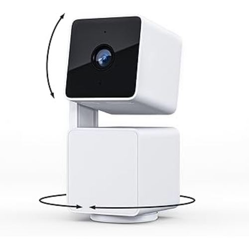 WYZE Cam Pan v3 Indoor/Outdoor IP65-Rated 1080p Pan/Tilt/Zoom Wi-Fi Smart Home Security Camera with Motion Tracking for Baby & Pet, Color Night Vision, 2-Way Audio, Works with Alexa & Google Assistant