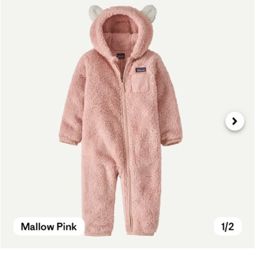 Patagonia Baby Furry Friends Fleece Bunting