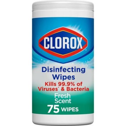 Clorox Fresh Scent Bleach Free Disinfecting Wipes - 75ct
