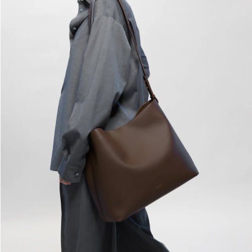 Harlow Vegan Midi in Coco