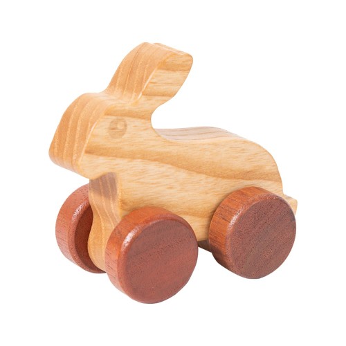 Jikolililili Montessori Toys for Babies 6-12 Months, Wooden Car Baby Wood Cars, Wooden Baby Rattle Teething Toys