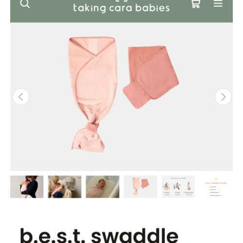 b.e.s.t. swaddle - Pink