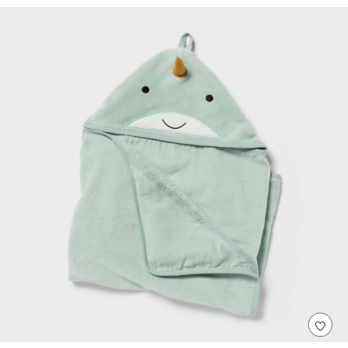 "kids bath towels hooded"