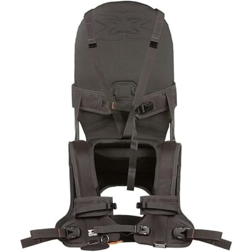 MiniMeis G4, Dark Grey - Lightweight Child Shoulder Carrier - For Kids 6 Months to 4 Years Old