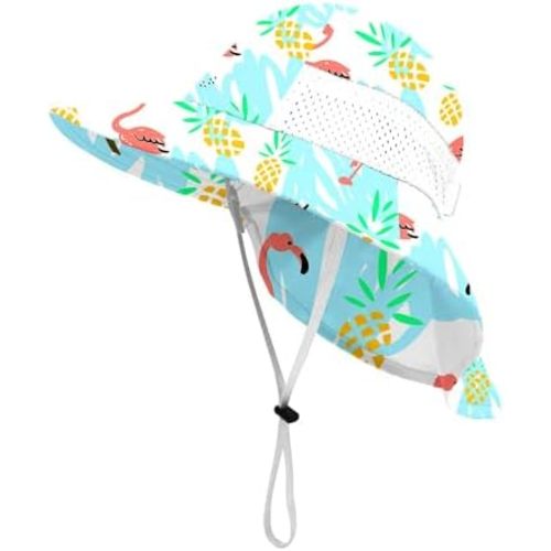 Baby Sun Protection Hat for Infant Toddlers Boys Girls UPF 50+ Sunhat for Outdoor Beach Swim
