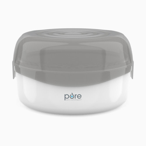 PureBaby Microwave Bottle Sterilizer - White