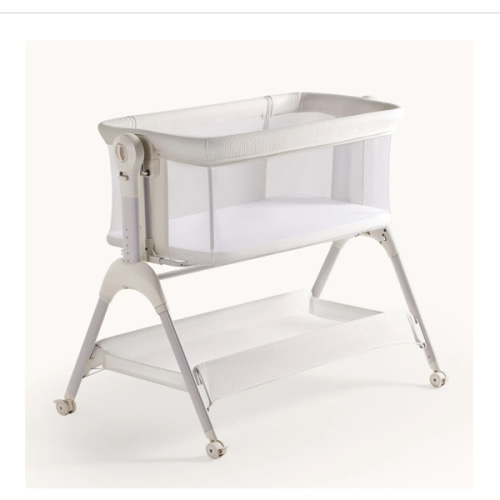 HARPPA Cuddly Sway | 3-in-1 Rocking Baby Bassinet & Bedside Sleeper with Anti-Reflux Mattress for Newborns | Attaches to Bed, Adjustable Height, Tool-Free Setup, Portable Wheels, CPSC Certified, Gentle Rocking Motion | Ideal for Infants, Safe Co-Sleeping