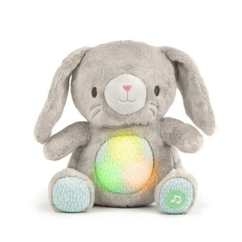 Ingenuity Heart to Hugs Sylvi Bunny Soothing Plush Toy, Grey, For Ages 0 Months +