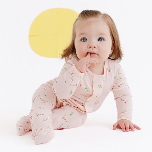 rodeo drive pink modal magnetic parent favorite footie
