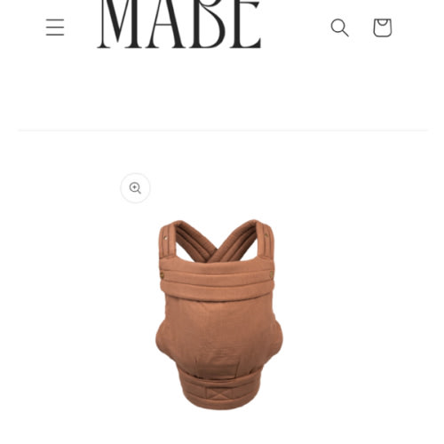 PREORDER-The Monarch Carrier - Mocha (estimated to ship by June 6th) – Mabē