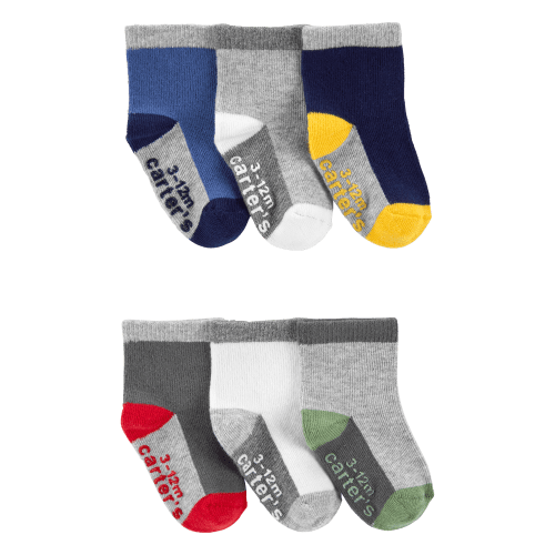 Baby 6-Pack Booties - Carter's | Carter's