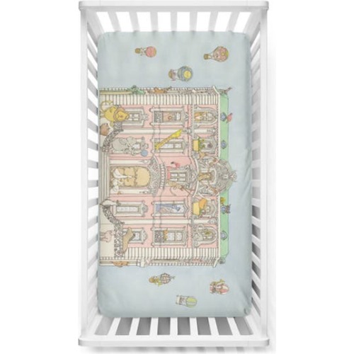 Monceau Mansion Fitted Crib Sheet