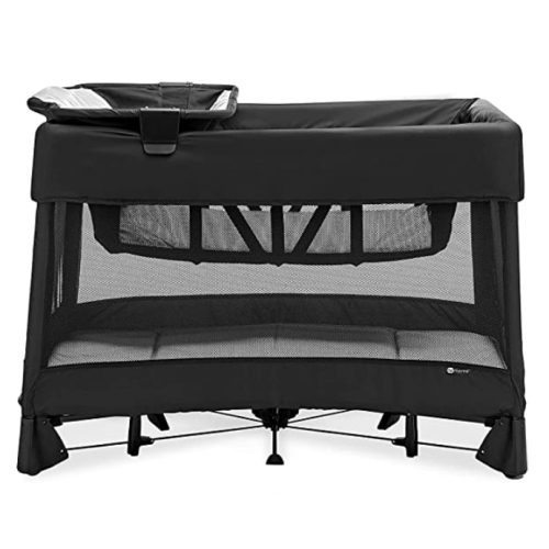 4moms Breeze Plus Portable Playard with Removable Bassinet and Baby Changing Station