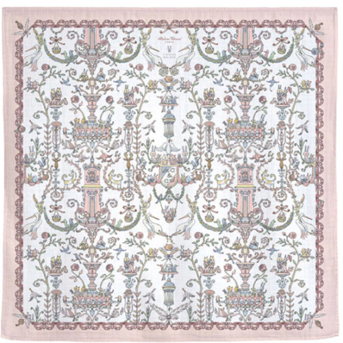 Carré Toile de Jouy Pink - Atelier Choux x Caitlin Wilson Swaddle