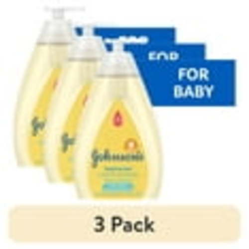 (3 pack) Johnson's Head-To-Toe Tear Free Infant Baby Bath Body Wash Soap and Shampoo, 27.1 oz