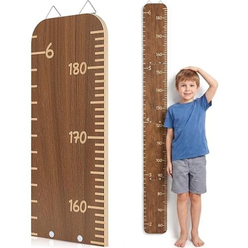 Growth Chart for Wall Wooden Height Chart for Kids Unicorn Castle Height Measurement for Wall Kids Height Wall Chart Kids Room Nursery Wall Decor