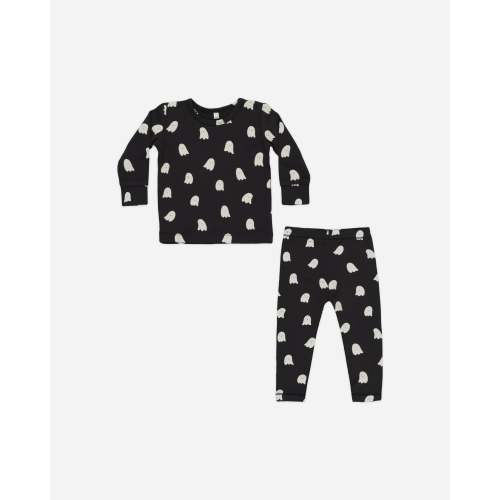 Bamboo Pajama Set || Ghosts - size 0-3M