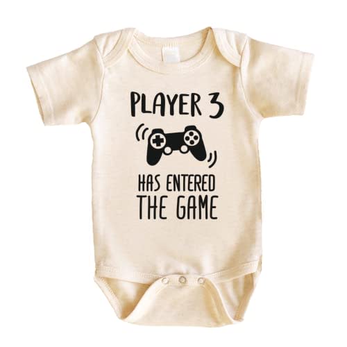 Bump and Beyond Designs Funny Gamer Pregnancy Announcement for Dad and Grandparents Gift