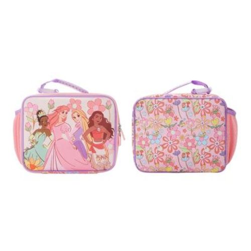 Disney Princess Characters On Floral Print 8” Lunch Kit