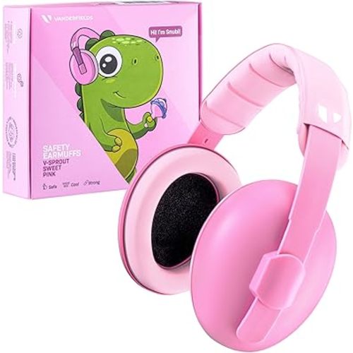 Vanderfields Baby Ear Protection Noise Cancelling Headphones for Babies, Toddlers, Infants 3 months to 2 years