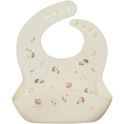 Loulou Lollipop Soft, Waterproof Silicone Feeding Bib for Babies and Toddlers