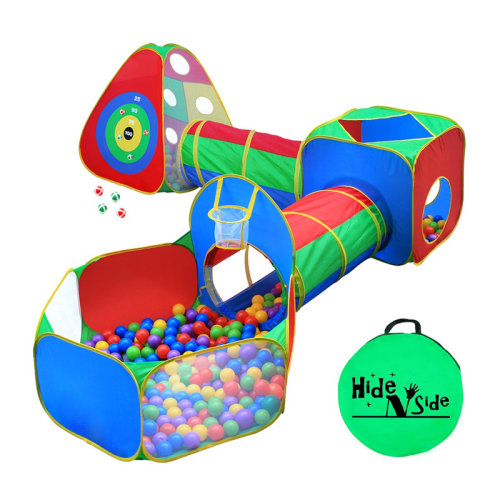 Hide N Side 96" x 112" Indoor/Outdoor Polyester Pop-Up Play Tent & Reviews | Wayfair