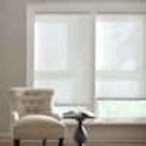 Home Decorators Collection Snow Drift Cordless Light Filtering Cellular Shades for Windows - 35 in W x 48 in L (Actual Size 34.75 in W x 48 in L) 10793478630233