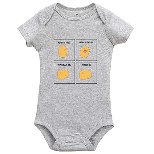 Potato is Me Infant One Peace Long Sleeve Unisex Onesie
