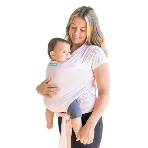 Free Shipping! Moby Wrap Classic in Rose Quartz