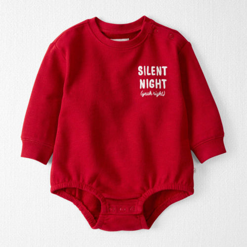 Perfect Red Baby Organic Cotton Silent Night Bubble | Carter’s Oshkosh Canada
