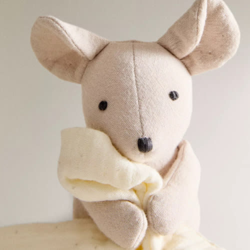 CHILDREN’S MOUSE AND MOON SECURITY BLANKET - TOYS - NEWBORN | Zara Home United States of America