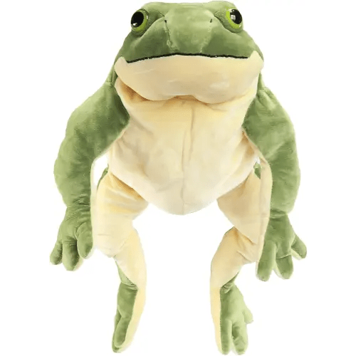 Ice King Bear Plush Giant Frog Stuffed Animal Soft Toy, 22 Inches Large, Green